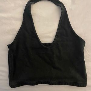 Black Brandy Melville halter top